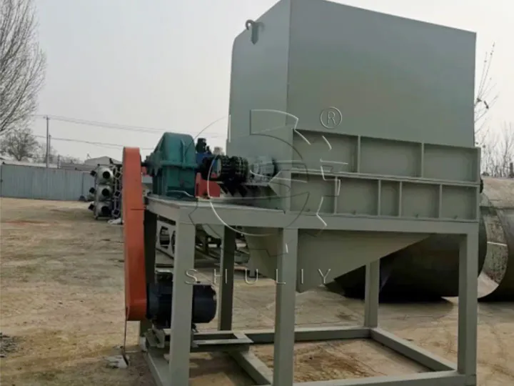plastic bale recycling opener