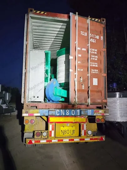 Planta de reciclagem de PET enviada para a Nigéria