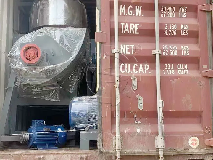 塑料薄膜回收机销往印度尼西亚