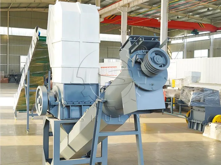 Sistema de trituração de máquina trituradora de resíduos de plástico