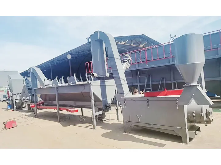 PET bottles cleaning recycling line