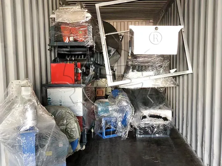 آلة إعادة تدوير الأفلام البلاستيكية إلى نيجيريا